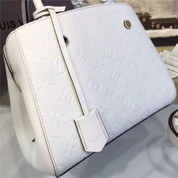 Louis Vuitton Montaigne BB White