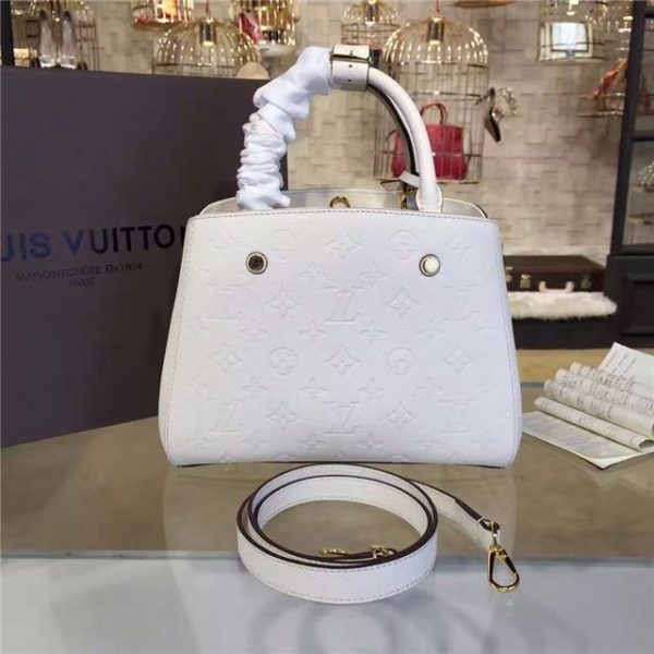 Louis Vuitton Montaigne BB White