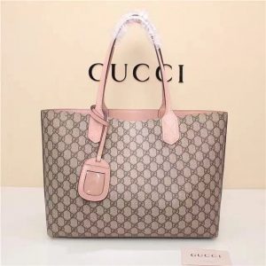 Gucci Reversible GG Replica Leather Tote Handbags (Varied Colors)