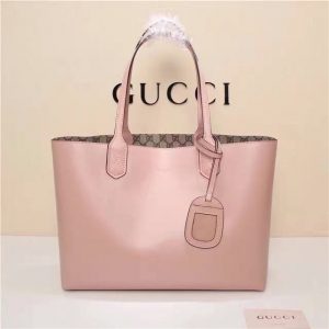 Gucci Reversible GG Replica Leather Tote Handbags (Varied Colors)