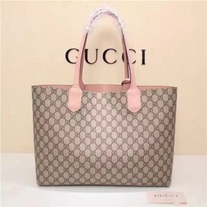 Gucci Reversible GG Replica Leather Tote Handbags (Varied Colors)