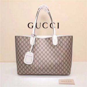 Gucci Reversible GG Replica Leather Tote Handbags (Varied Colors)