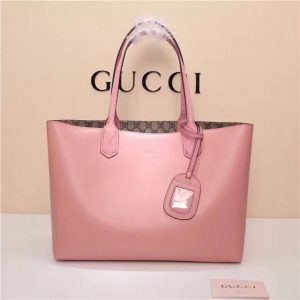 Gucci Reversible GG Replica Leather Tote Handbags (Varied Colors)