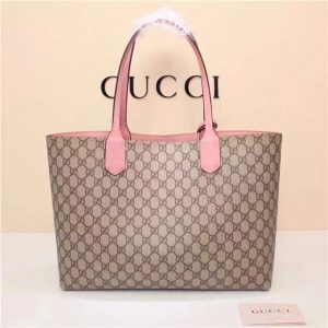 Gucci Reversible GG Replica Leather Tote Handbags (Varied Colors)