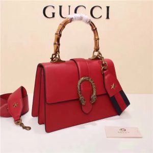 Gucci Dionysus Leather Top Handle Bag (Varied Colors)