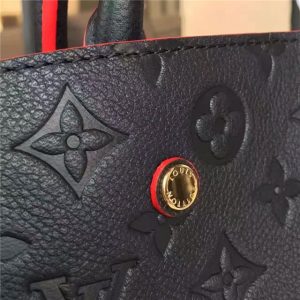 Louis Vuitton Montaigne BB Marine Rouge