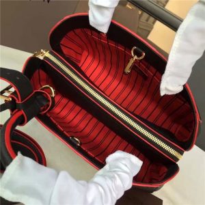 Louis Vuitton Montaigne BB Marine Rouge