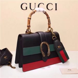 Gucci Dionysus Leather Top Handle Replica Bag (Multi Colors)