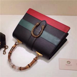 Gucci Dionysus Leather Top Handle Replica Bag (Multi Colors)