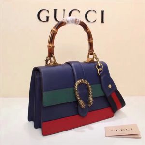 Gucci Dionysus Leather Top Handle Replica Bag (Multi Colors)