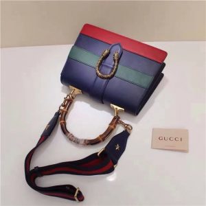 Gucci Dionysus Leather Top Handle Replica Bag (Multi Colors)