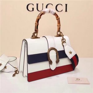 Gucci Dionysus Leather Top Handle Replica Bag (Multi Colors)