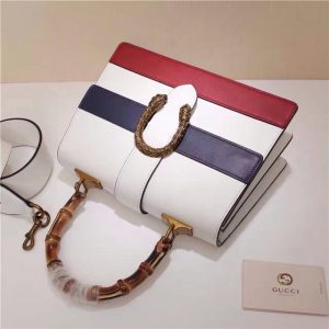 Gucci Dionysus Leather Top Handle Replica Bag (Multi Colors)