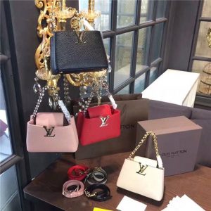 Louis Vuitton Capucines Mini Chain (Various Colors)