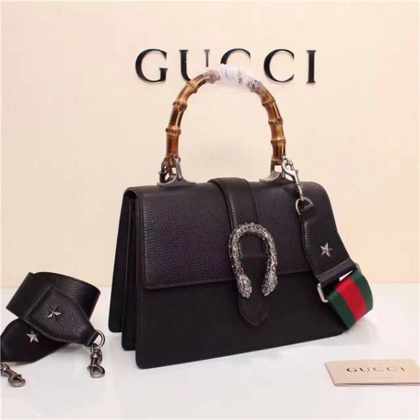 Gucci Dionysus Pebbled Leather Replica Top Handle Bag (Varied Colors)