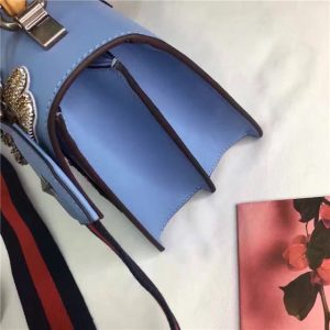 Gucci Dionysus Embroidered Leather Top Handle Bag