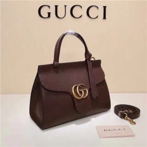 Gucci GG Marmont Top Handle Fake Mini Bag (Varied Colors)