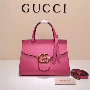 Gucci GG Marmont Top Handle Fake Mini Bag (Varied Colors)