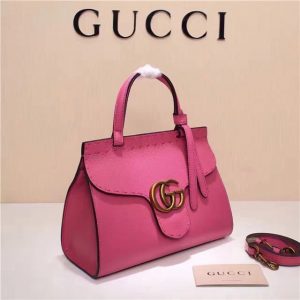 Gucci GG Marmont Top Handle Fake Mini Bag (Varied Colors)