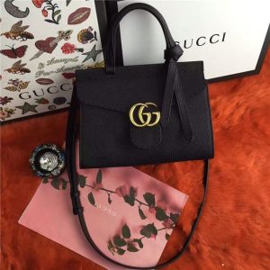 Gucci GG Marmont Top Handle Fake Mini Bag (Varied Colors)