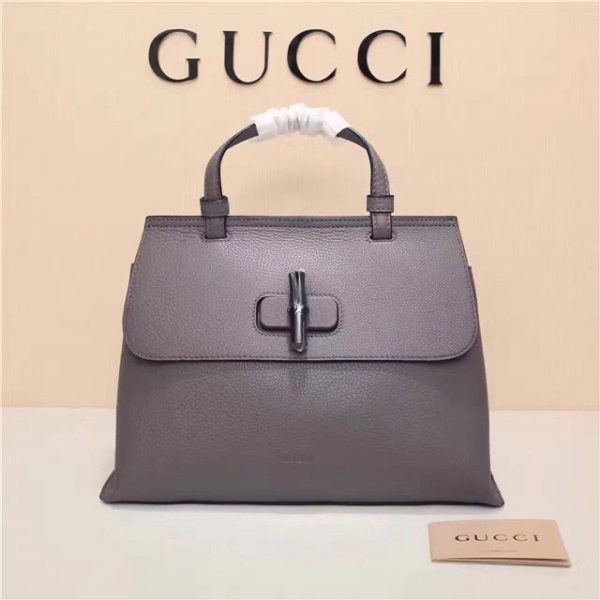 Gucci Bamboo Daily Medium Top Handle Bag (Varied Colors)