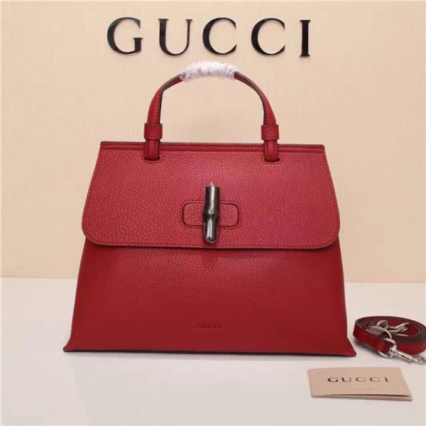 Gucci Bamboo Daily Medium Top Handle Bag (Varied Colors)