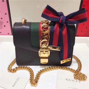Gucci Sylvie Mini Chain Bag (Varied Colors)