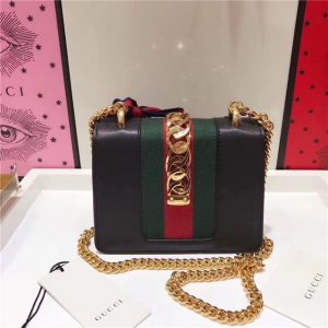 Gucci Sylvie Mini Chain Bag (Varied Colors)