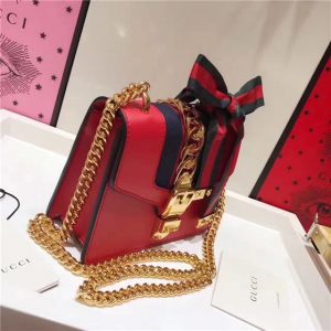 Gucci Sylvie Mini Chain Bag (Varied Colors)