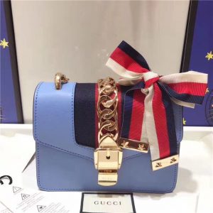 Gucci Sylvie Mini Chain Bag (Varied Colors)