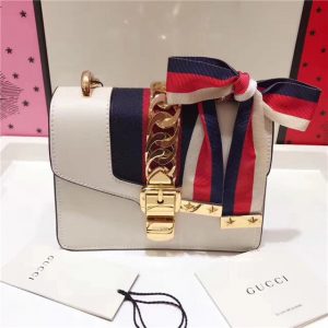 Gucci Sylvie Mini Chain Bag (Varied Colors)