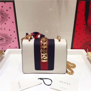 Gucci Sylvie Mini Chain Bag (Varied Colors)