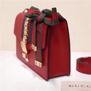 Gucci Sylvie Leather Mini Bag (Varied Colors)