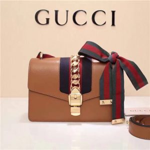 Gucci Sylvie Shoulder Bag (Varied Colors)