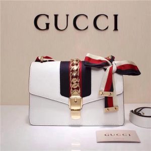 Gucci Sylvie Shoulder Bag (Varied Colors)