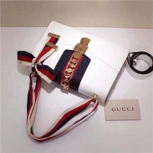 Gucci Sylvie Leather Mini Bag (Varied Colors)