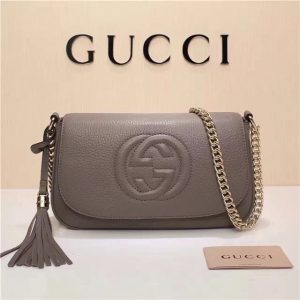 Gucci Soho Leather Shoulder Replica Replica Bag (Varied Colors)