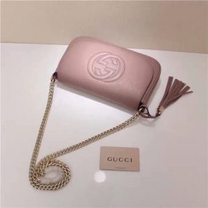 Gucci Soho Leather Shoulder Replica Replica Bag (Varied Colors)