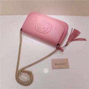 Gucci Soho Leather Shoulder Replica Replica Bag (Varied Colors)