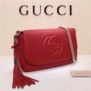 Gucci Soho Leather Shoulder Replica Replica Bag (Varied Colors)