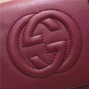 Gucci Soho Leather Shoulder Replica Replica Bag (Varied Colors)