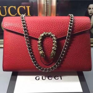 Gucci Dionysus Leather Mini Replica Chain Bags (Varied Colors)