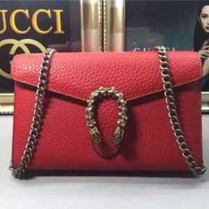 Gucci Dionysus Leather Mini Replica Chain Bags (Varied Colors)