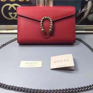 Gucci Dionysus Leather Mini Replica Chain Bags (Varied Colors)