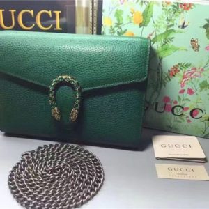 Gucci Dionysus Leather Mini Replica Chain Bags (Varied Colors)