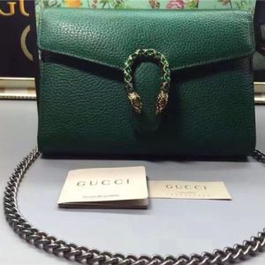 Gucci Dionysus Leather Mini Replica Chain Bags (Varied Colors)