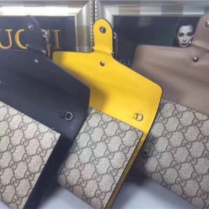 Gucci Dionysus GG Supreme Chain Replica Wallet Purse (Varied Colors)