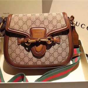 Gucci Lady Web Original GG Shoulder Bag Replica (Varied Colors)