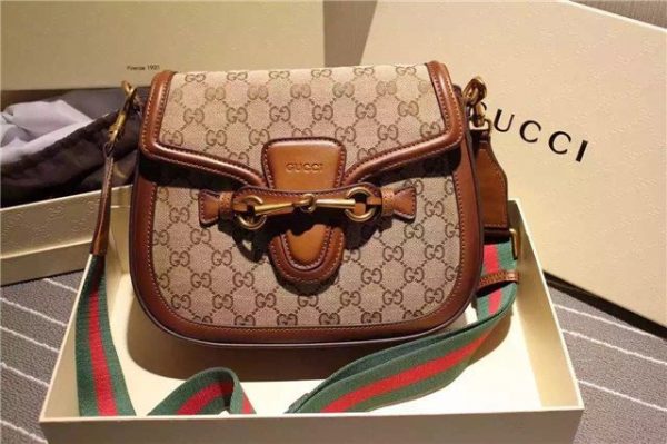 Gucci Lady Web Original GG Shoulder Bag Replica (Varied Colors)