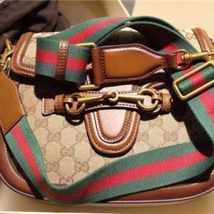 Gucci Lady Web Original GG Shoulder Bag Replica (Varied Colors)